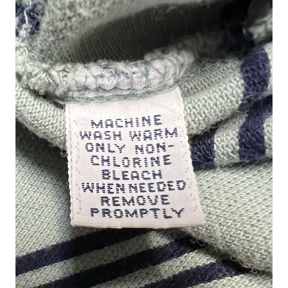 Vintage Polo Ralph Lauren Shirt Mens XL Striped Green Blue 90s Pony Short Sleeve - Picture 6 of 10